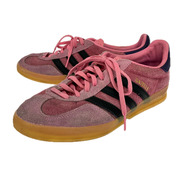 adidas スニーカー GAZELLE ローカットスニーカー(42)ピンク