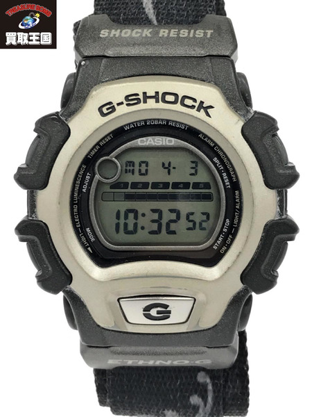 G-SHOCK 腕時計 DW-004 デジタル トライバルバンド 黒[値下]