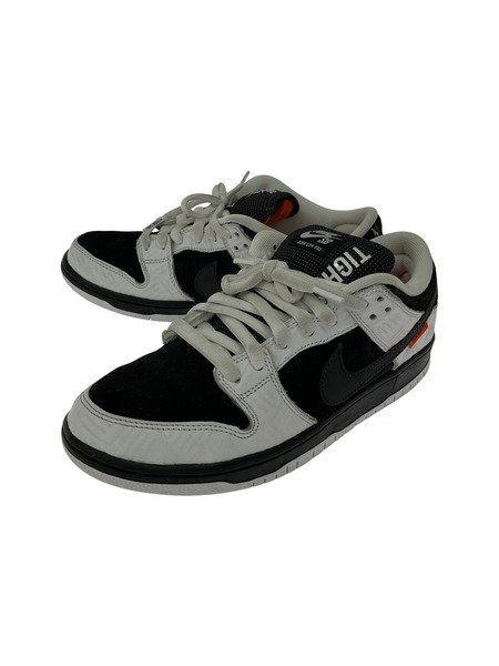 NIKE SB×TIGHTBOOTH DUNK LOW PRO WHITE/BLACK 27.5cm FD2629-100[値下]