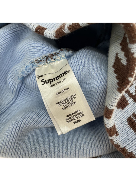 Supreme Fat Tip Beabie Light Blue 22ss