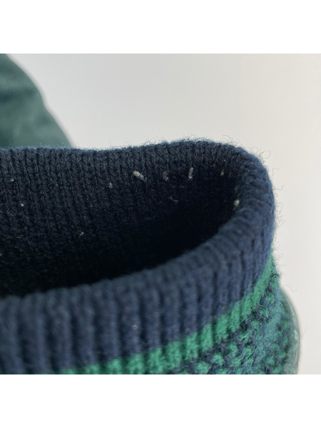 OLD MEN'S BA-TSU ウールスタジャン グリーン