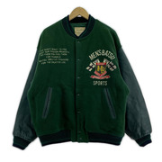 OLD MEN'S BA-TSU ウールスタジャン グリーン