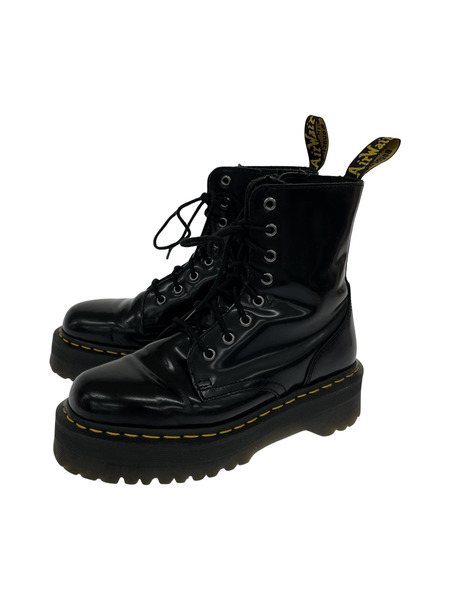 Dr.Martens JADON サイドジップ 厚底 8ホールブーツ UK6 黒