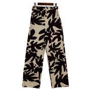 ROKU BEAUTY＆YOUTH UNITED ARROWS LEAF PRINT PANTS 34