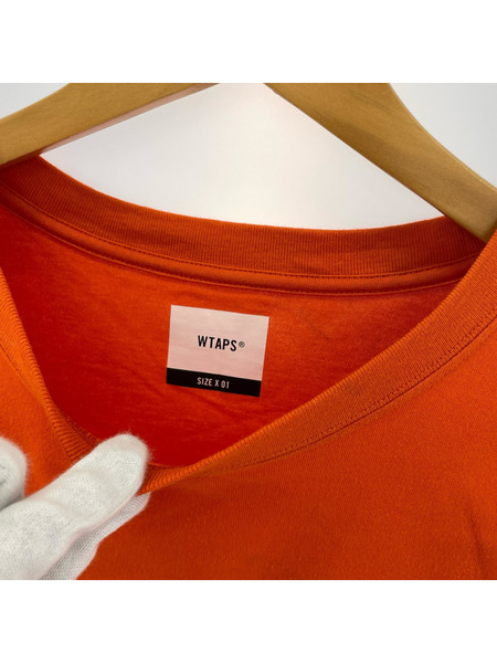 WTAPS 長袖Tシャツ・カットソー オレンジ