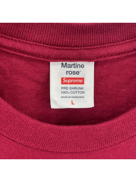 Supreme×Martine rose Tee L