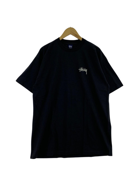 STUSSY　紺タグ　ELEPHANT Tシャツ　ブラック　XL
