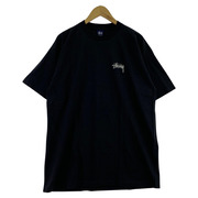 STUSSY　紺タグ　ELEPHANT Tシャツ　ブラック　XL