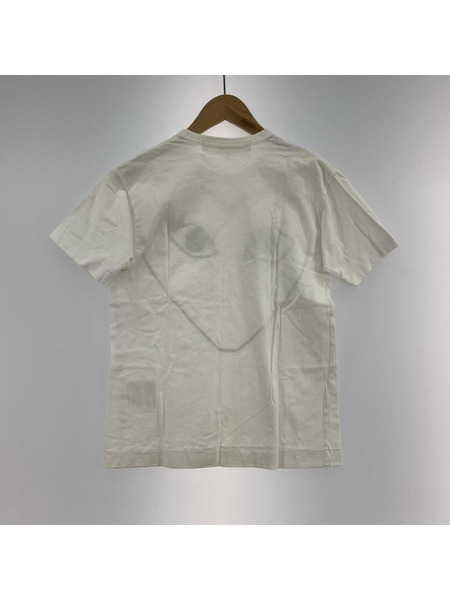 PLAY COMME des GARCONS ハートTシャツ 白 S