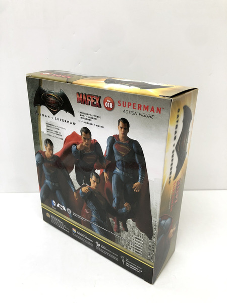 マフェックス No.018 MAFEX SUPERMAN スーパーマン ﾏﾝﾄ欠品 左足外れ