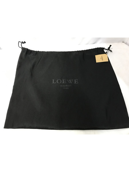 LOEWE ショルダーバッグ レザー 黒