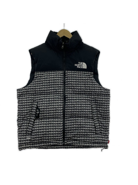 THE NORTH FACE ダウンベスト ×Supreme Studded Nuptse Vest