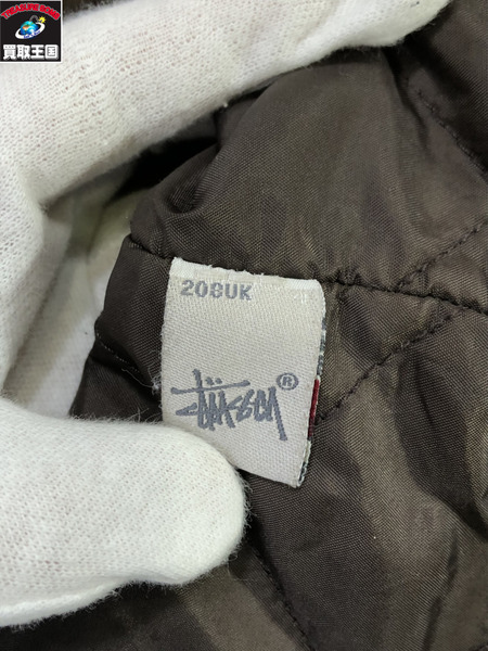 STUSSY カバーオールコーデュロイジャケット M 00s 茶