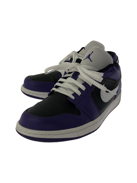 NIKE AIR JORDAN 1 MID LOW COURT PURPLE (27.0)