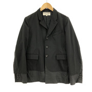 robe de chambre COMME des GARCONS テーラードジャケット ブラック RJ 1000