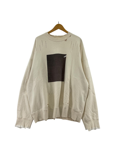 stein スウェット・トレーナー OVERSIZED REBUILD SWEAT ダメージ加工