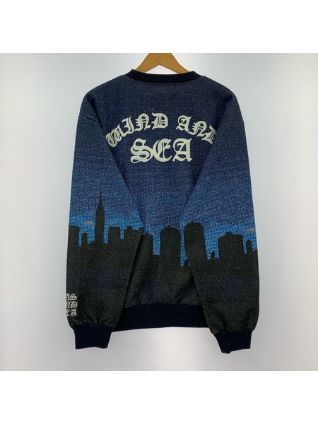 WIND AND SEA スウェット・トレーナー ×NAS GRAPHIC CREW NECK