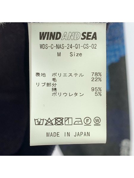 WIND AND SEA スウェット・トレーナー ×NAS GRAPHIC CREW NECK