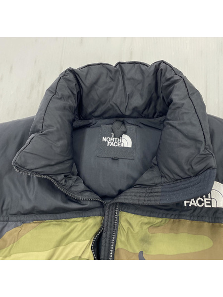 THE NORTH FACE ヌプシ ダウンジャケット カモフラ