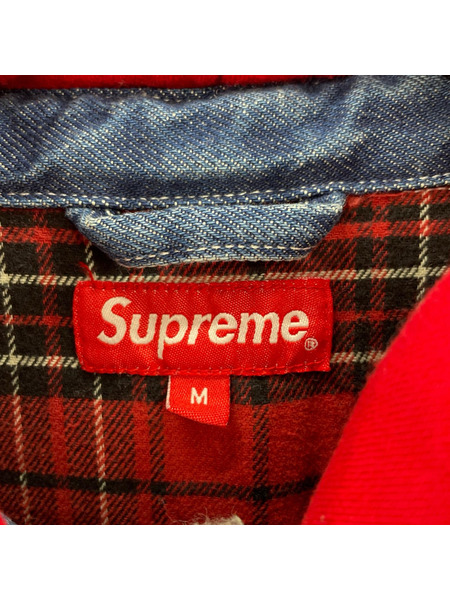 Supreme デニムジャケット 17AW Hooded Chore Coat(M)