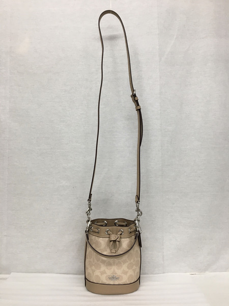 COACH　その他バッグ ミニバケット/シグネチャー/CW299