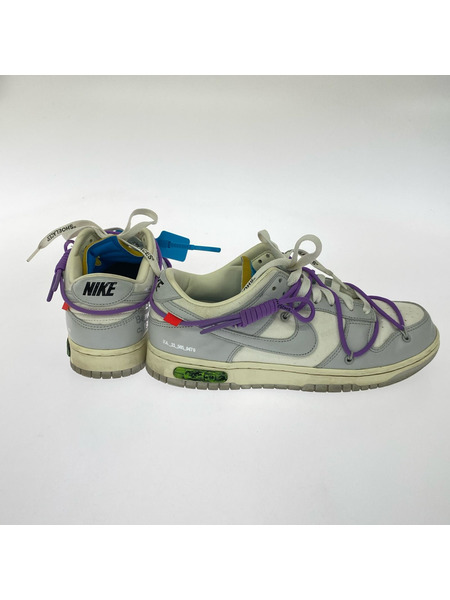NIKE スニーカー OFF-WHITE × NIKE DUNK LOW 1 OF 50 "47"