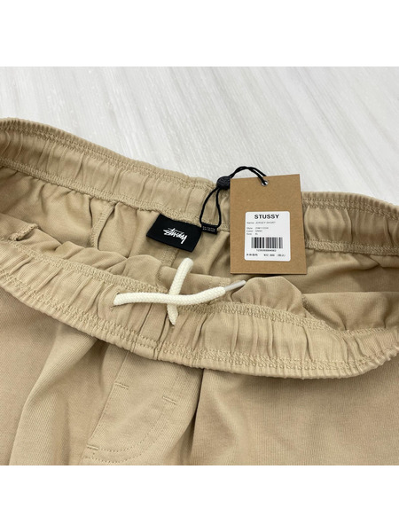 STUSSY 25SS JERSEY SHORT イージーショーツ XL ベージュ
