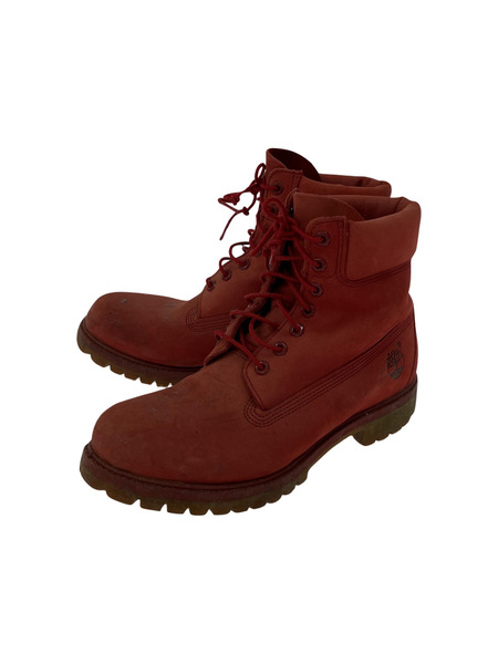 Timberland トレッキングブーツ レッド (26.5cm)