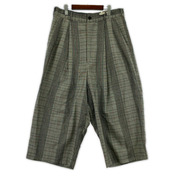 Yohji Yamamoto パンツ チェック サルエルパンツ M