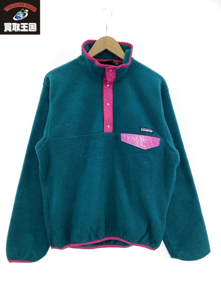 patagonia シンチラスナップT グリーン S[値下]