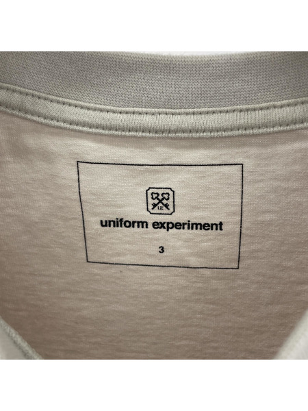 uniform experiment 半袖Tシャツ・カットソー ベージュ(3)