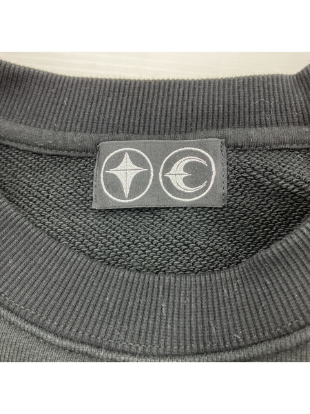 . スウェット・トレーナー カラーエンブレムクルーネックスウェ[値下]