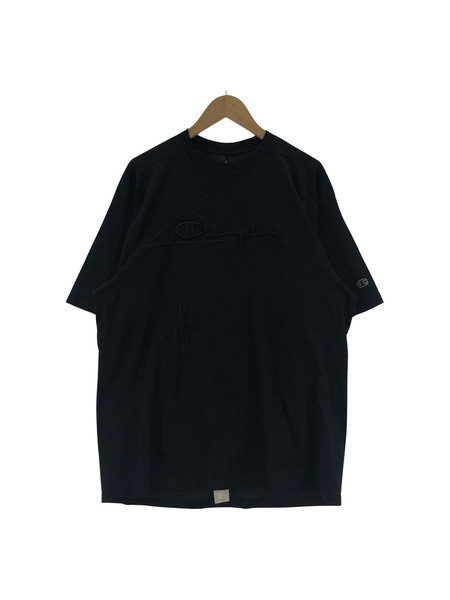 Rick Owens×Champion/ロゴ刺繍 S/Sカットソー/S/黒｜商品番号：2100209404277 - 買取王国ONLINESTORE