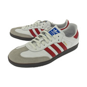 adidas SAMBA OG WHITE/RED 28.5cm US10.5