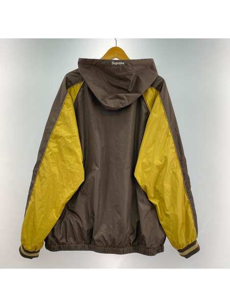 Supreme パーカー 23AW フーディーウォームアップPO (L) 茶