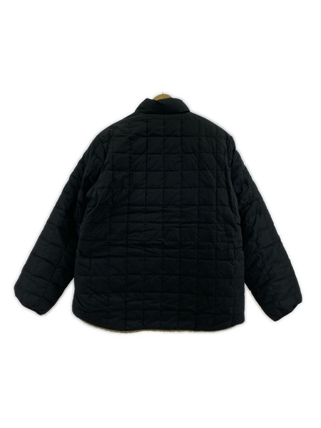 ダウンジャケット TAIONB リバーシブル マウンテンダウン Black XL
