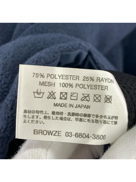 ennoy ジャケット フリースジャケット/ネイビー/size:L/AW23BRENJK01LP