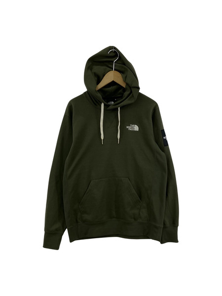 THE NORTH FACE/SQUARE LOGO HOODIE/KHK/M