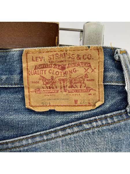 Levi's デニム・ジーンズ 80s 501 ボタン裏524 黒カン W29[値下]