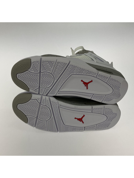 NIKE Air Jordan 4 Tech White (27.0cm)