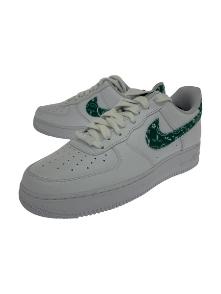 NIKE AIR FORCE 1 ESS PAISLEY GREEN