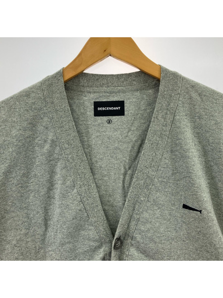 DESCENDANT カーディガン COTTON CARDIGAN size2