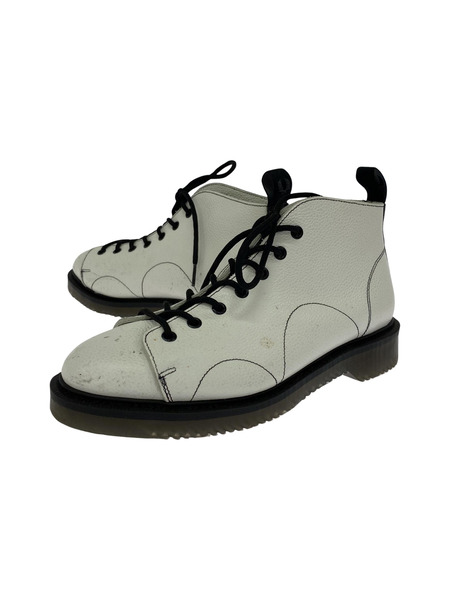 GEORGE COX Fred Perry monkey boots white leather（41）