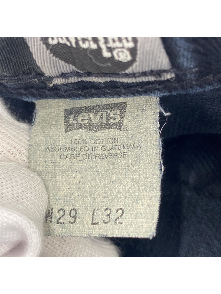 Levi's silver tab baggy 90s ブラックデニムパンツ W29L32