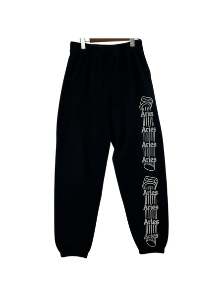 Aries Reflective Column Sweatpant (M) 黒[値下]