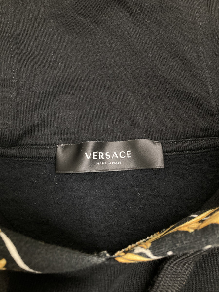 VERSACE メデューサ POパーカー ブラック L