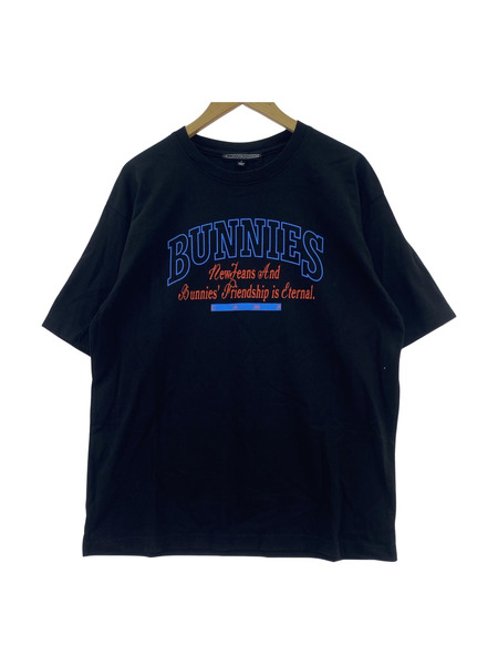 半袖Tシャツ・カットソー NEWJEANS BUNNIES CAMP Tシャツ 黒