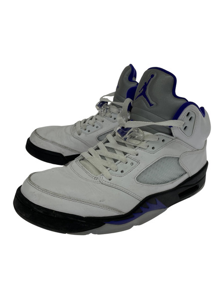 NIKE/AIR JORDAN 5 RETRO/29cm/hyper royal-stealth[値下]