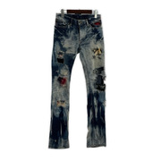 L.G.B. デニム・ジーンズ クラッシュスキニーパンツ (28)