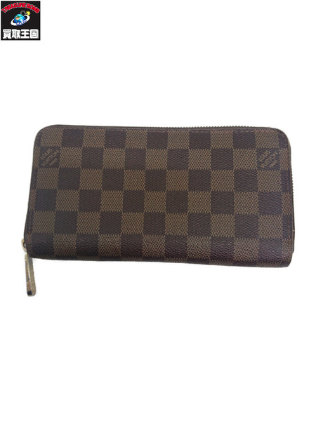 LV/ジッピー・ウォレット 旧型/ダミエ(・エベヌ) N60015/VI1098[値下]｜商品番号：2100204128284 -  買取王国ONLINESTORE